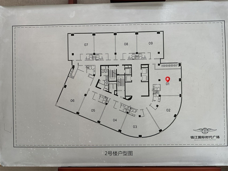 钱江国际时代广场出租-172.51m²-精装修